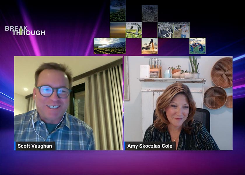 Scott and Amy discussing topic